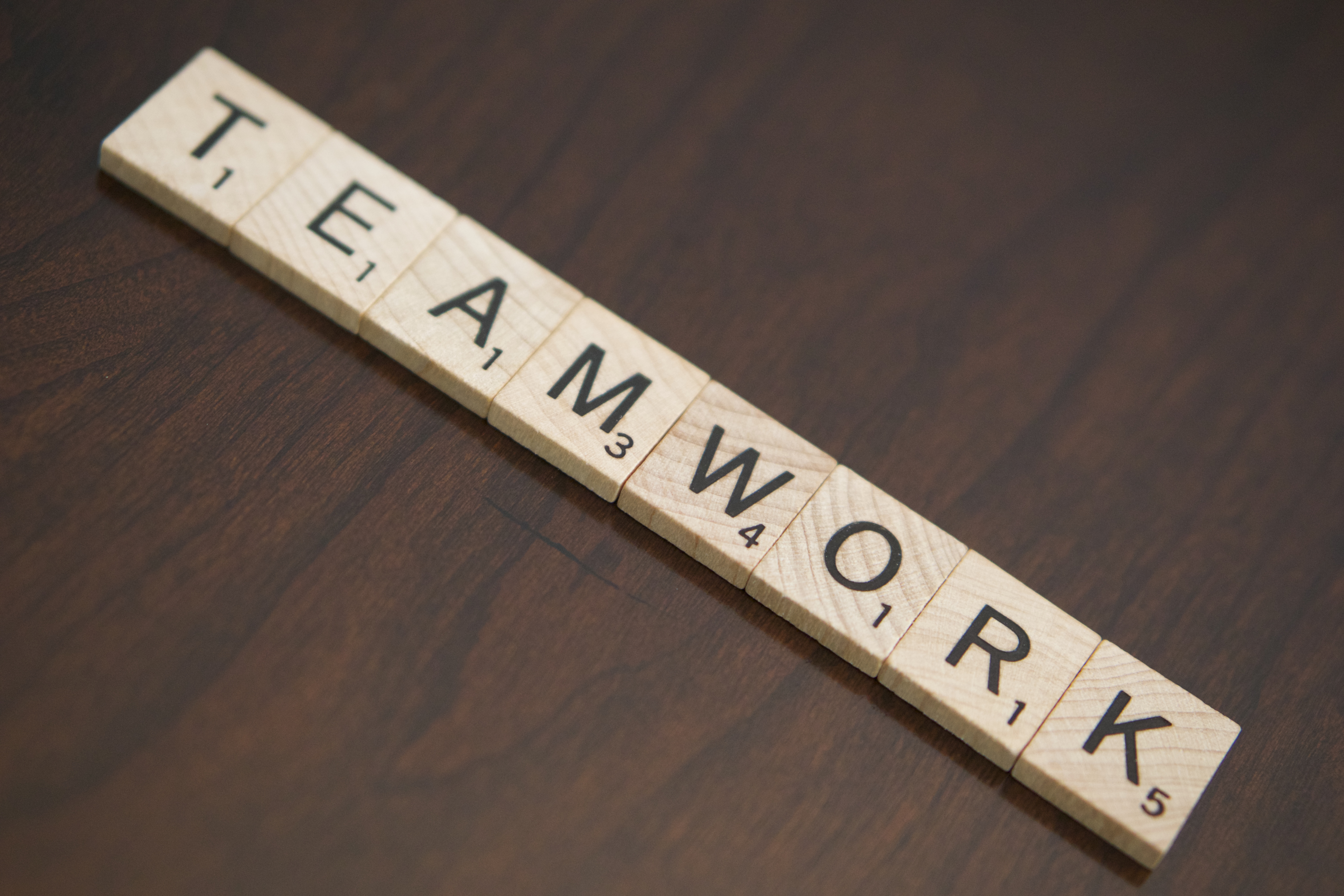Teamwork word
